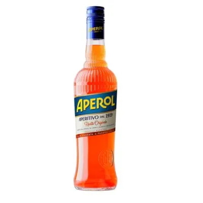 Fles Aperol van 1 liter.