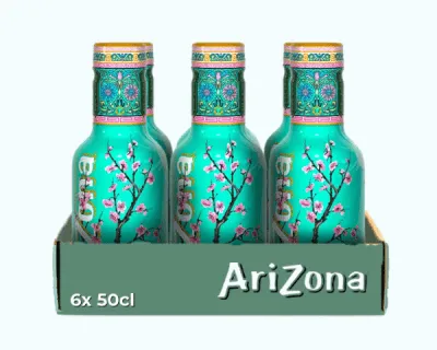 Arizona green tea with honey original pet (6x 50cl)
