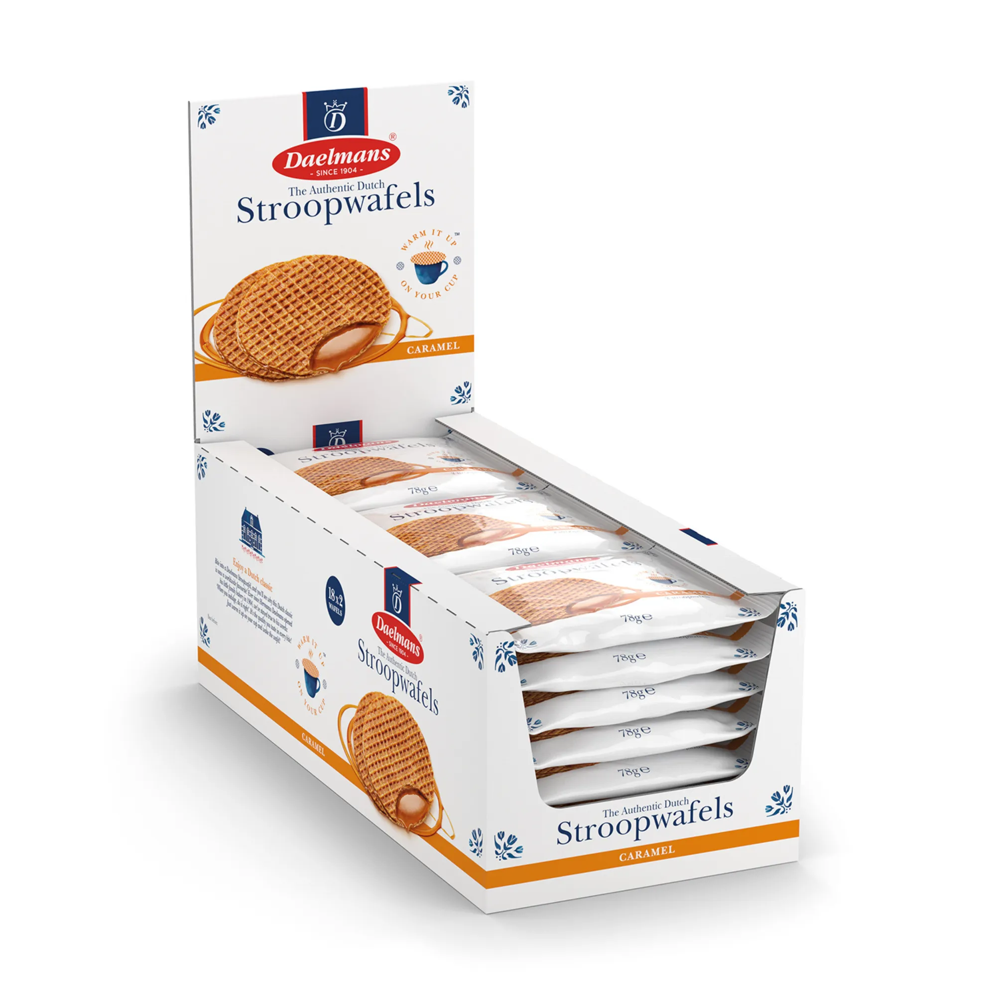 Daelmans Automaat Stroopwafels (36x 2 stuks)