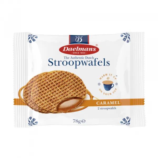 Daelmans automaat stroopwafels (36x 2 stuks)