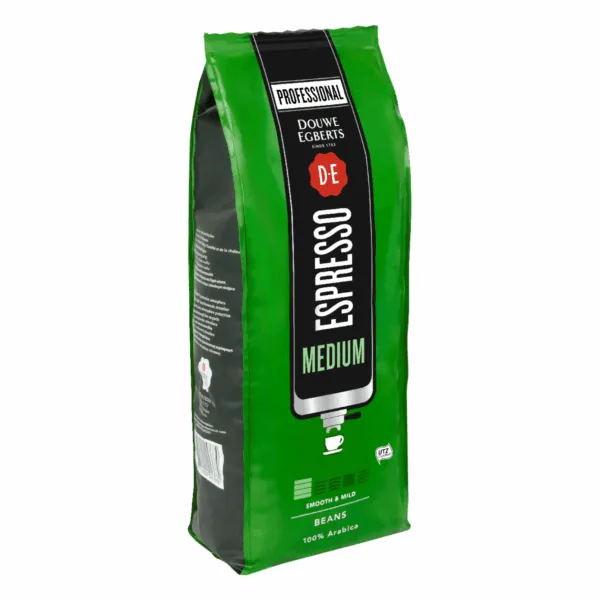 Douwe Egberts Espresso Bonen Medium Roast (6x 1kg)