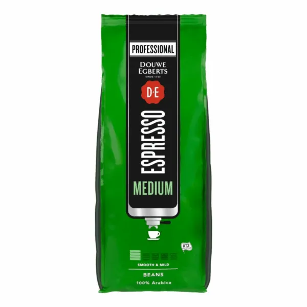 Douwe Egberts Espresso Bonen Medium Roast (6x 1kg)