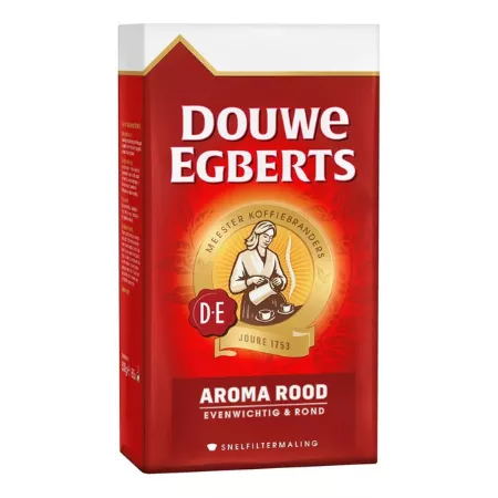 De stad rukken Cyberruimte Douwe Egberts Aroma Rood Snelfilter (24x 250gr) - Groothandel Compliment.nl