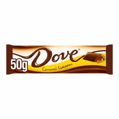 Dove Liaison Caramel Chocoladereep (24x 50gr)