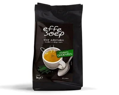 Voorkant Effe Soep bouillon groenten