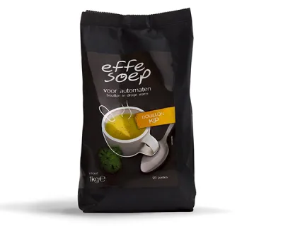 voorkant effe soep kip bouillon