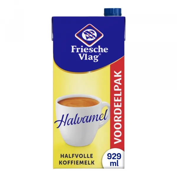 Friesche Vlag Halvamel Pak (6x 930ml)