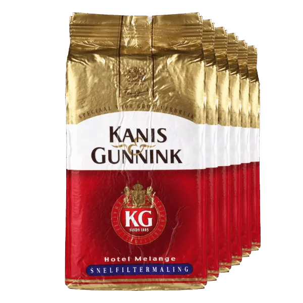 Kanis & Gunnink Rood Snelfiltermaling (6x 1kg) - Afbeelding 2