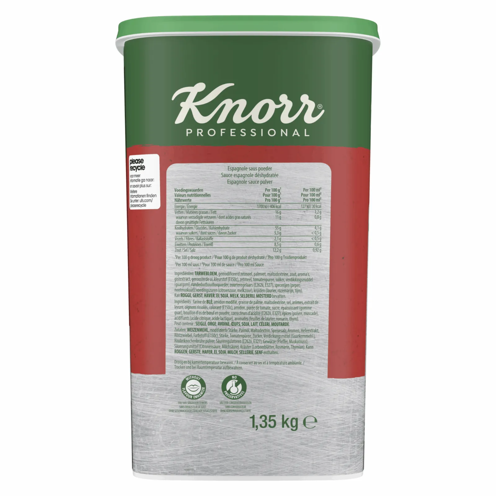 Knorr Espagnolesaus (18 liter)