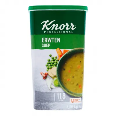 Knorr Hollandse Erwtensoep (12 liter)