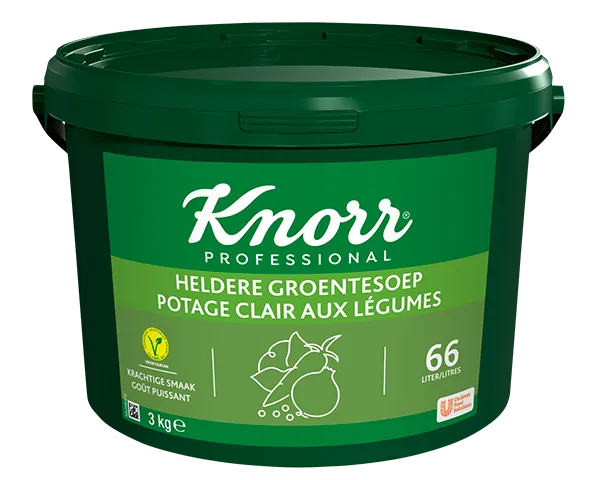 Knorr klare Gemüsesuppe (3 kg) - Großhandel Compliment.nl