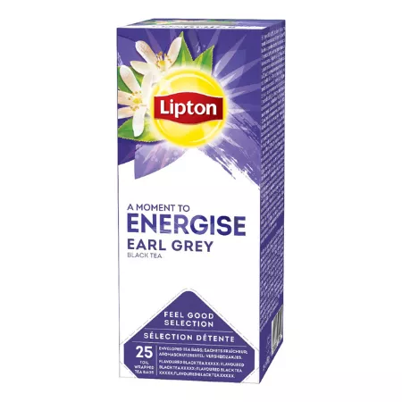 Lipton Feel Good Selection Thé Earl Grey (6x25 pièces) - Grossiste