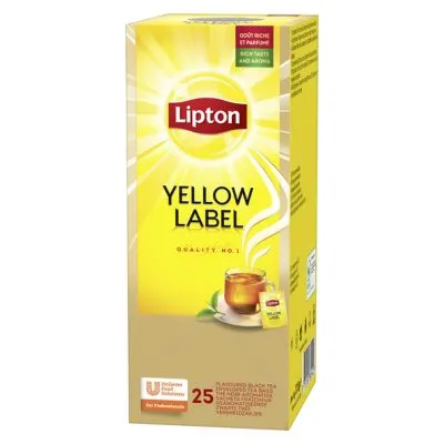 Lipton Feel Good Selection Thee Yellow Label (6×25 stuks)