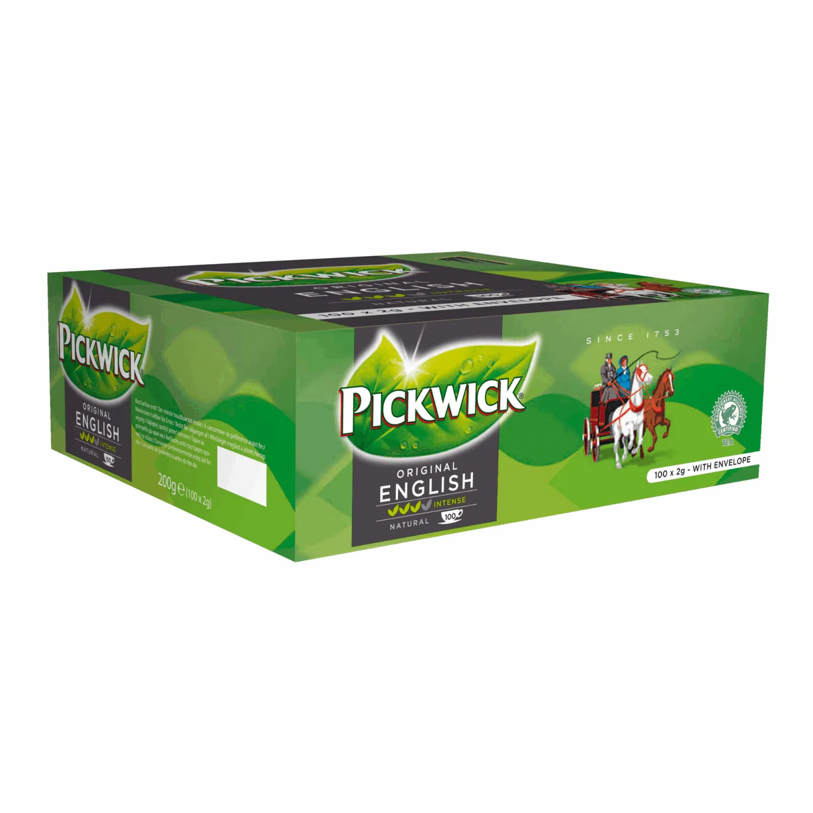 Pickwick English Tea Met Envelop (100x2gr)