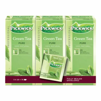 Pickwick Professional Groene Thee Pure (75x2gr)