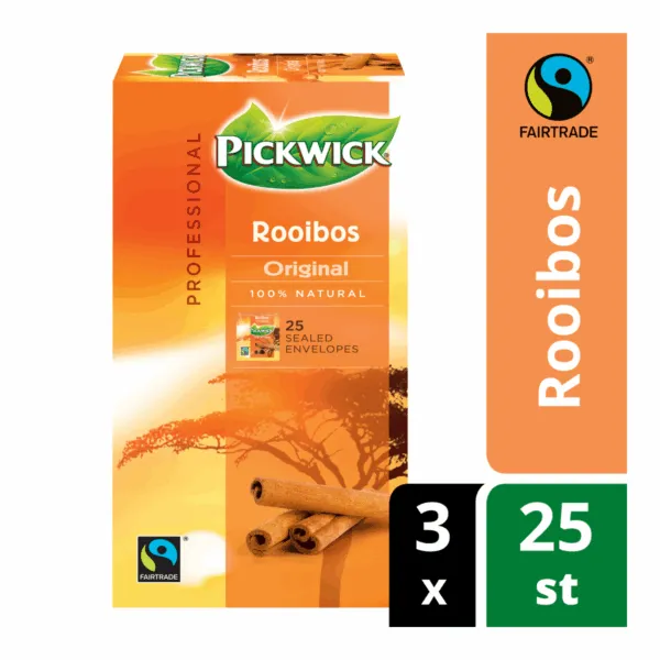 Pickwick Professional Rooibos Fairtrade (75x2gr) - Afbeelding 3