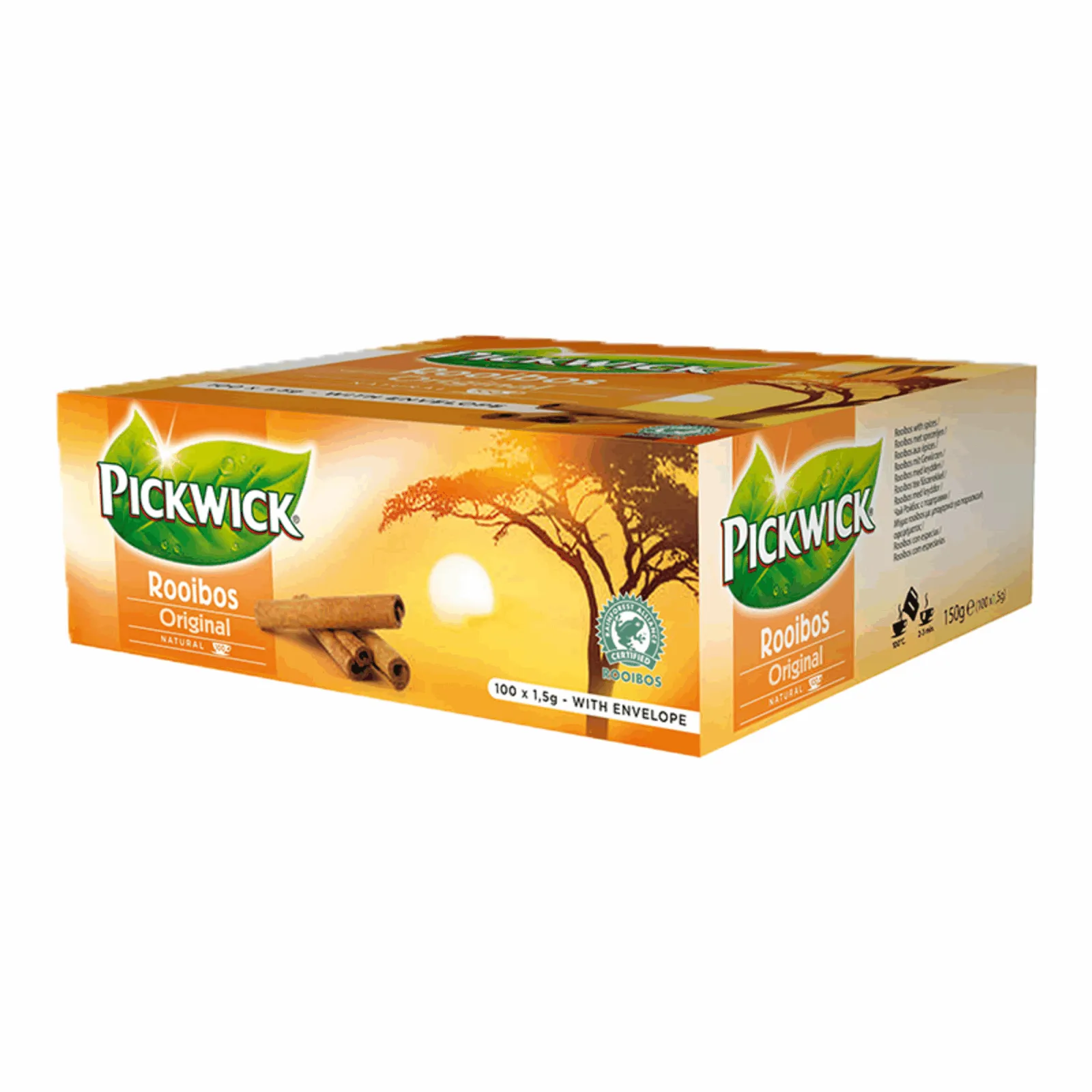 Pickwick TFOC Rooibos Met Envelop (100x1,5gr) (3)