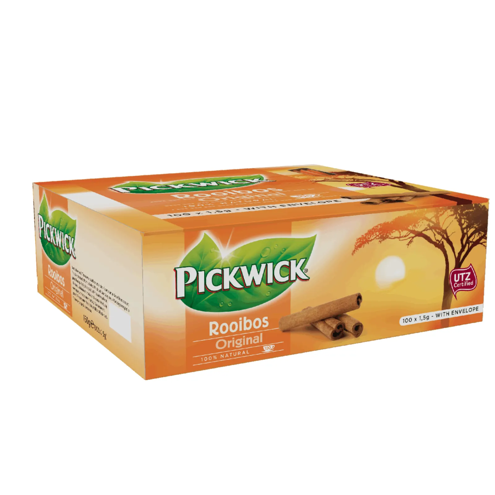 Pickwick TFOC Rooibos Met Envelop (100x1,5gr) - Afbeelding 3