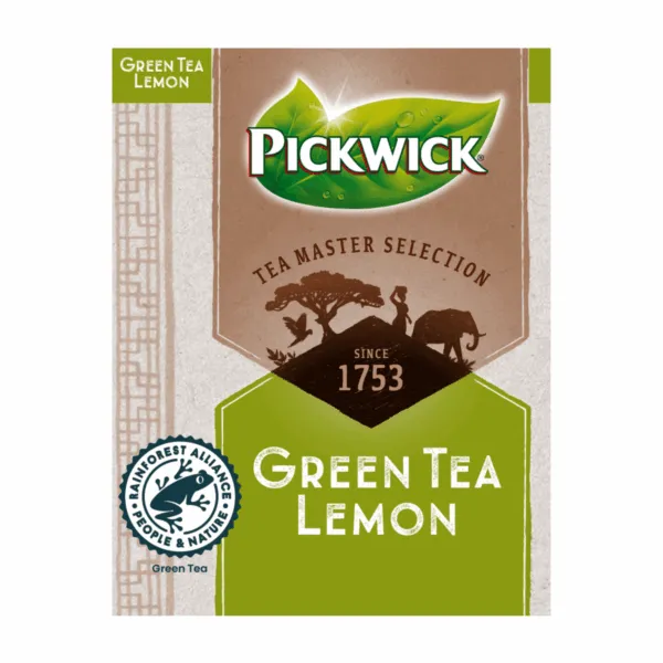 Pickwick Tea Master Selection Green Tea Lemon (4×25 stuks)