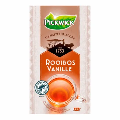 Pickwick Tea Master Selection Rooibos Vanille (4×25 stuks)