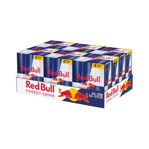 Red Bull can 250 ml (6x 4pack) Wholesale Compliment.nl