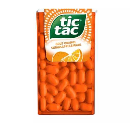 Tic Tac T100 Orange (16x 49gr) - Grossiste Compliment.nl