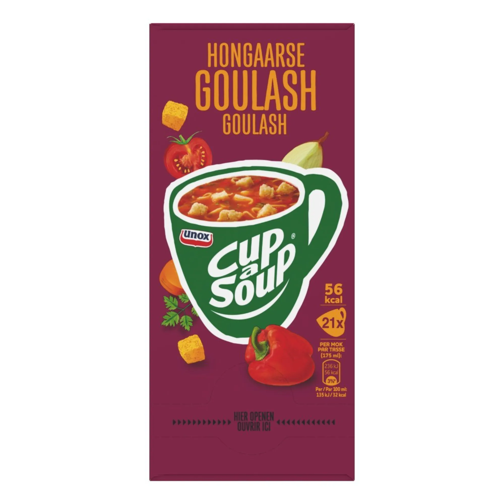 Unox Cup-a-Soup Hongaarse Goulash (21x 175ml)