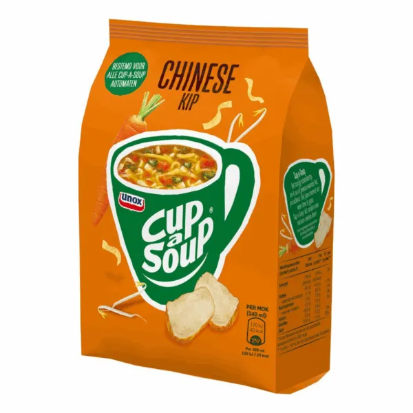 Unox Cup-a-Soup Vending Chinese Kip (4 zakken)