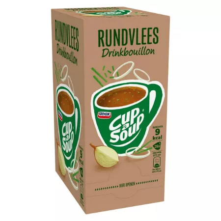 Unox Cup-a-Soup drinkbouillon Rundvlees (26x 175ml)