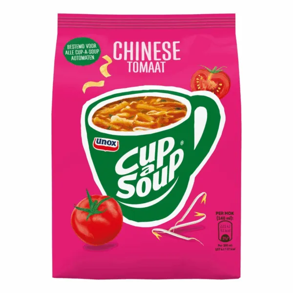 Unox Cup-a-Soup vending Chinese Tomaat (4 zakken)