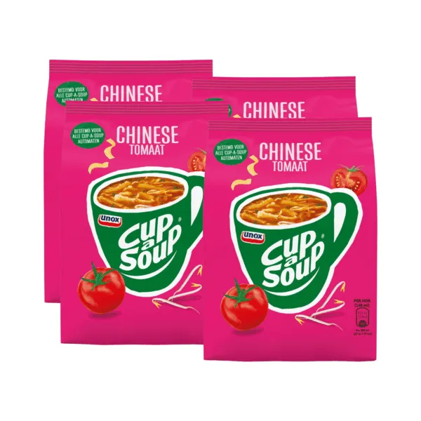 Unox Cup-a-Soup vending Chinese Tomaat (4 zakken) - Afbeelding 2