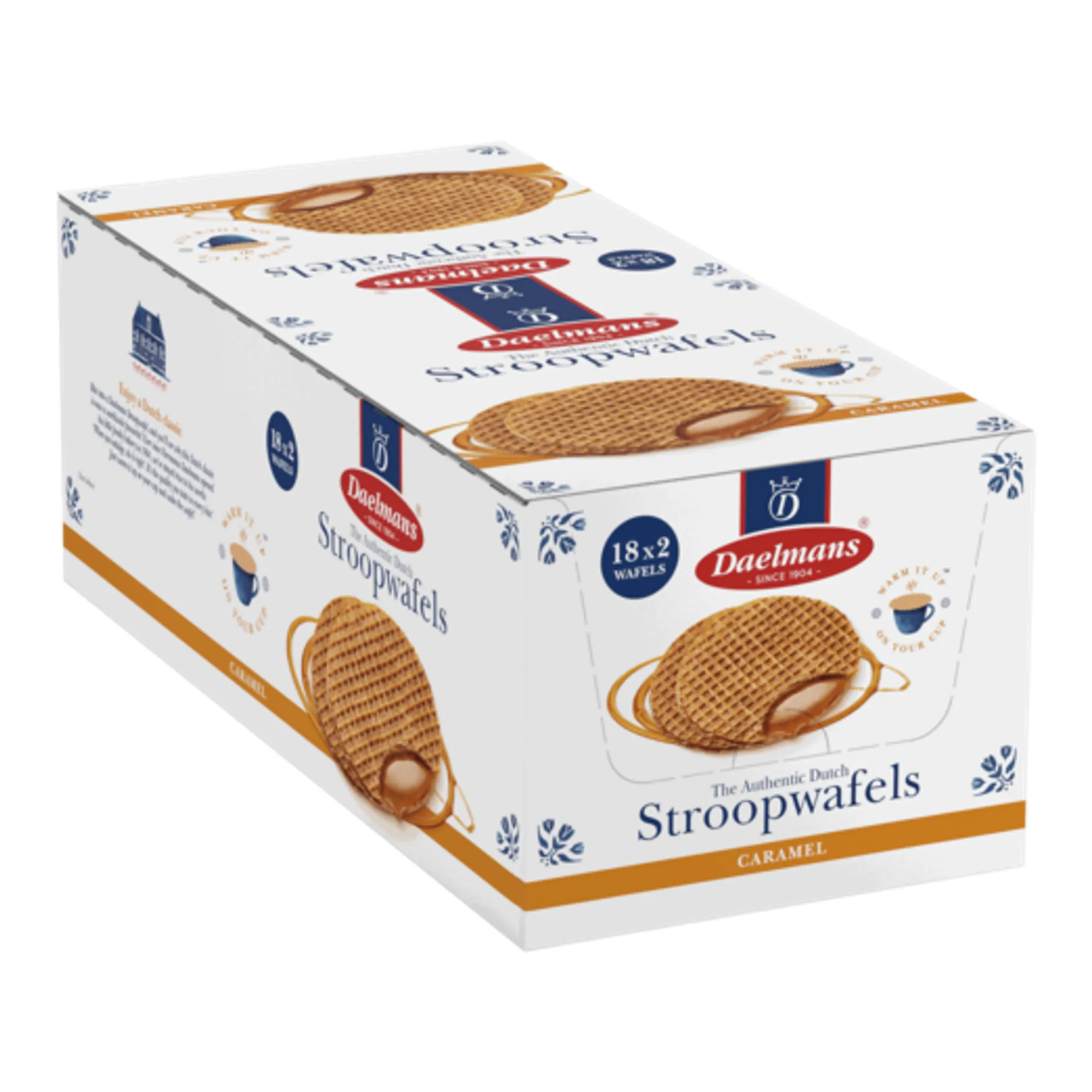 Daelmans Automaat Stroopwafels (36x 2 stuks)
