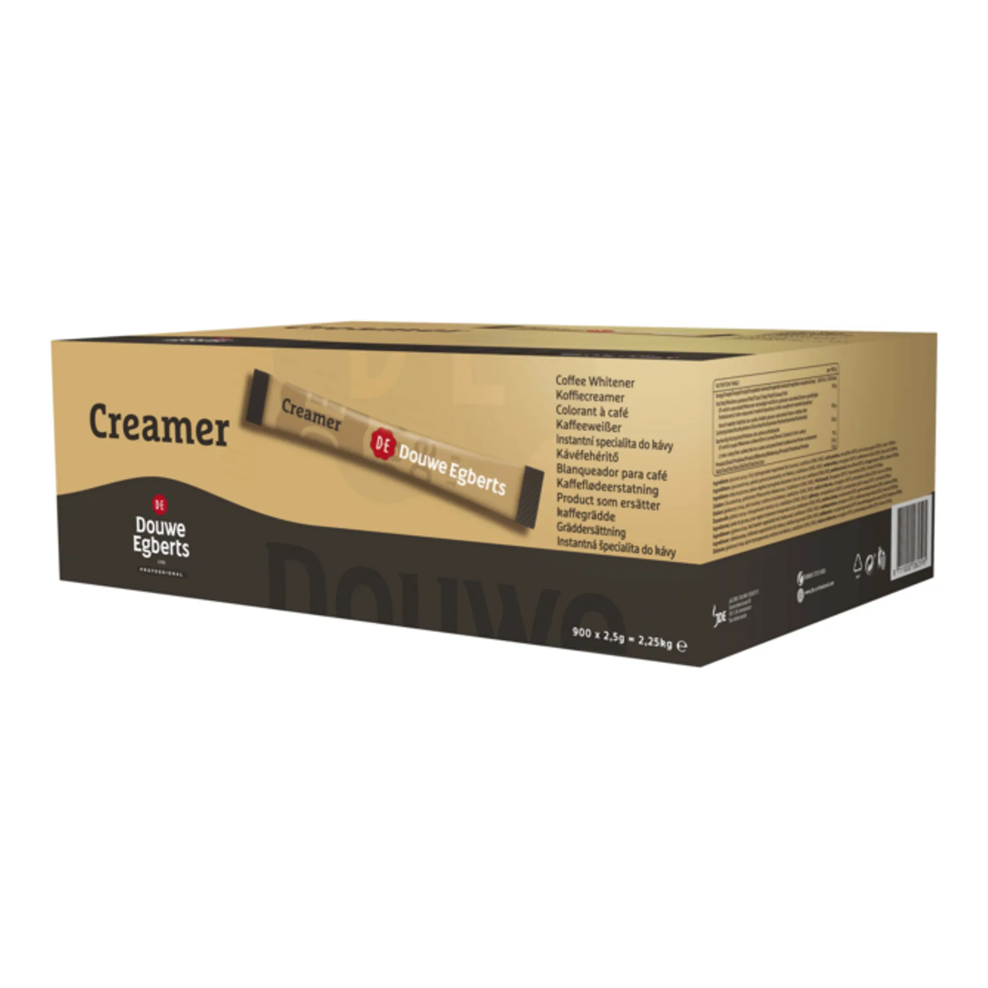 Douwe Egberts Licht & Romig Creamersticks (900x 2,5gr)