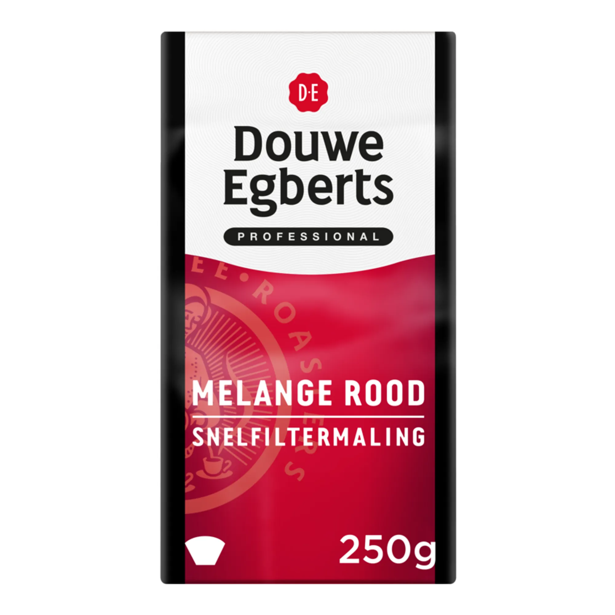 Douwe Egberts Melange Rood Snelfilter (24x 250gr)