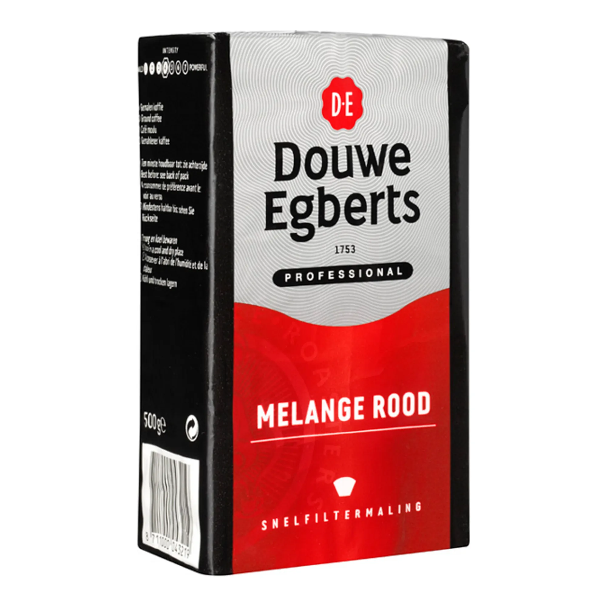 Douwe Egberts Melange Rood Snelfilter (24x 250gr)