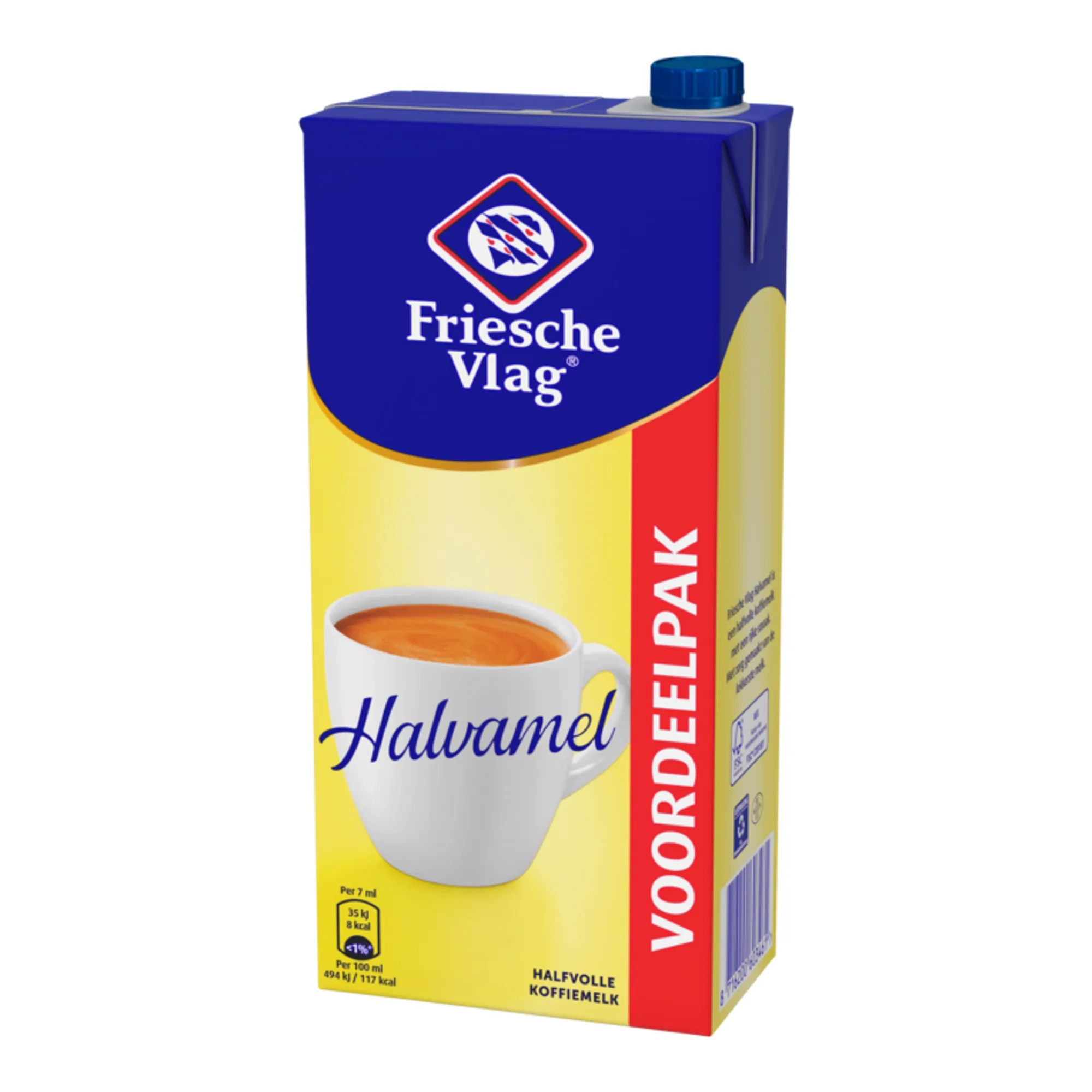 Friesche Vlag Halvamel Pak (6x 930ml)