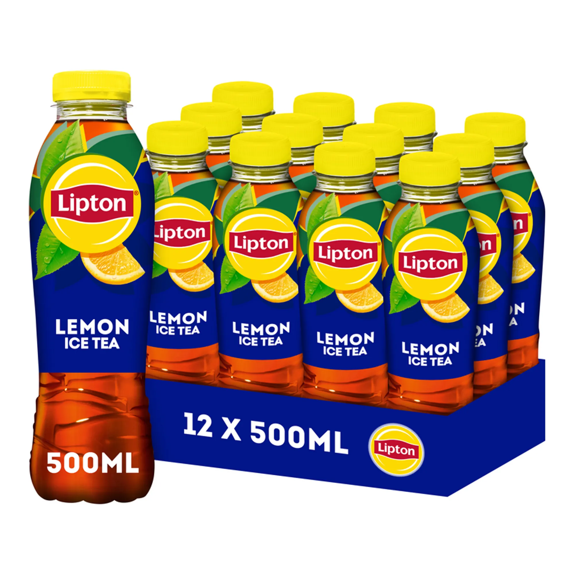 Lipton ice tea lemon koolzuurvrij pet (12x 50cl)