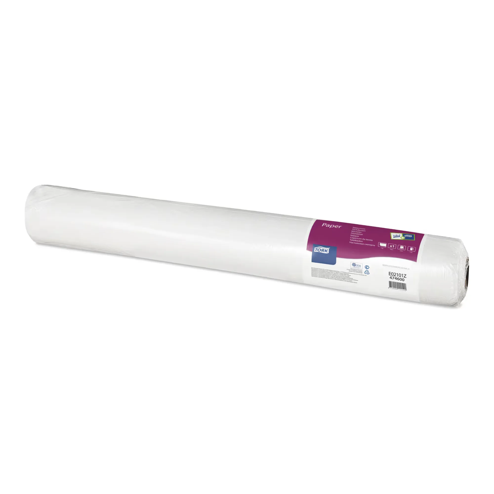 Rol Damast Wit (100m x 100cm)
