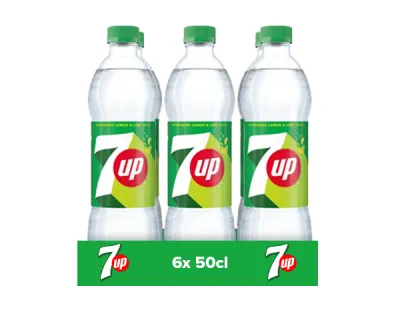 Seven Up Regular PET (6x 50cl)