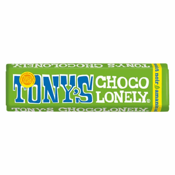 Tony’s Chocolonely Pure Chocolade Amandel Zeezout (35x 47gr)