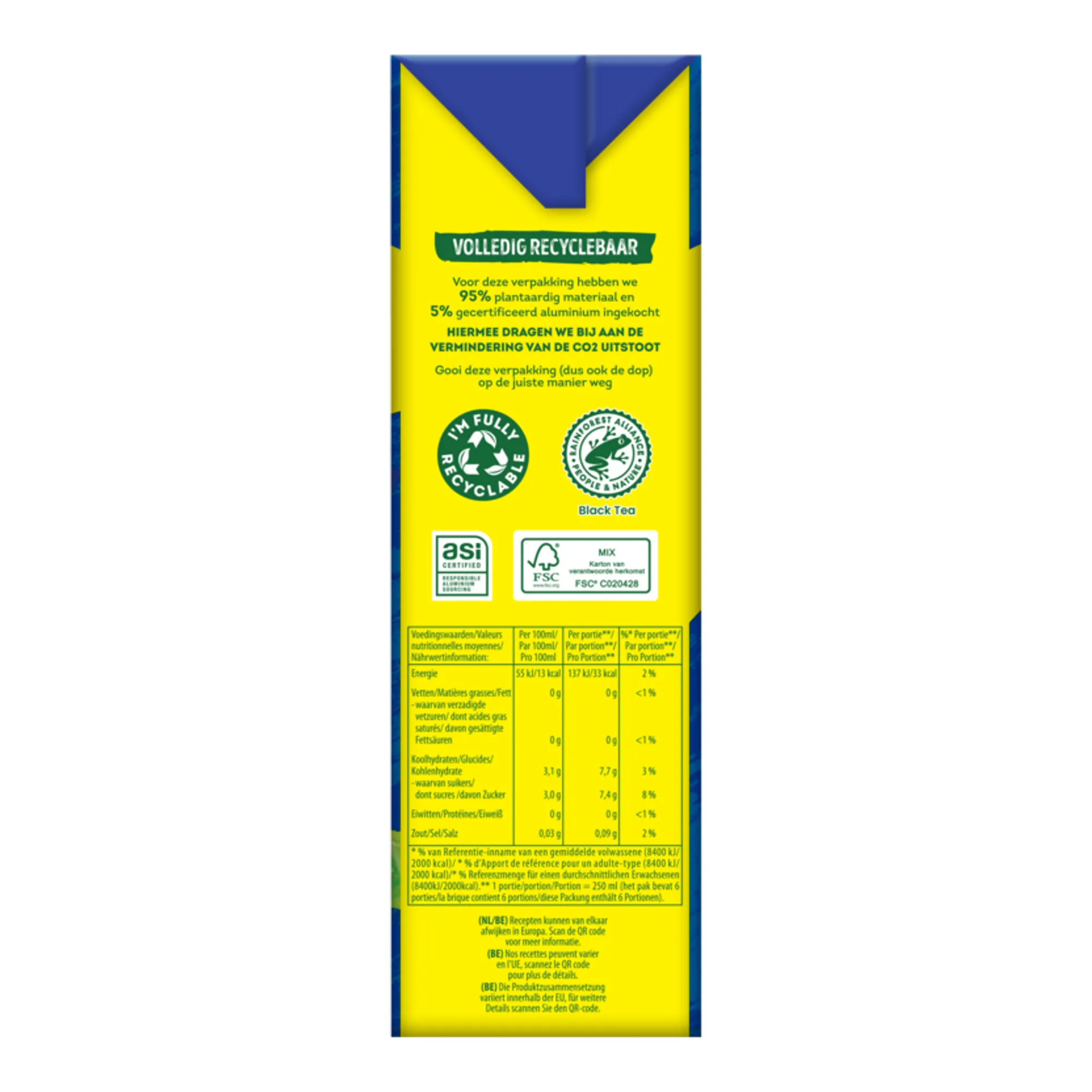 Lipton Ice Tea Lemon (8x 1,5 liter)