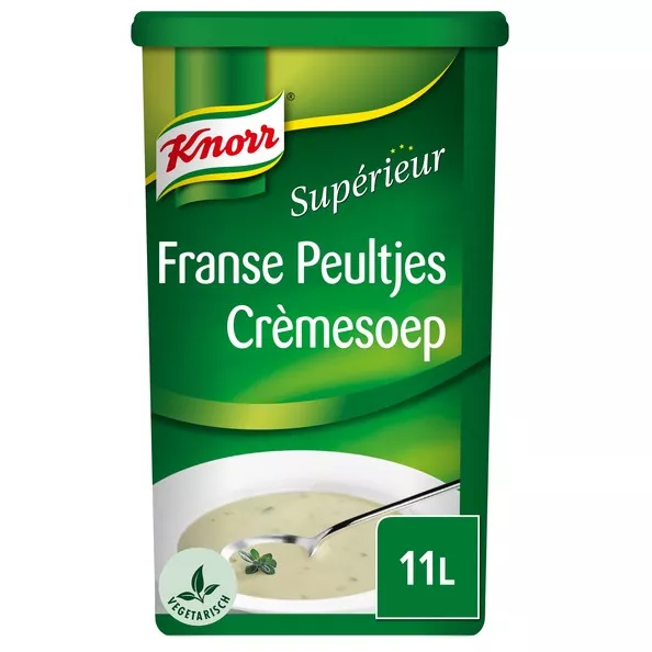 Knorr superior french snow peas cream 10ltr.