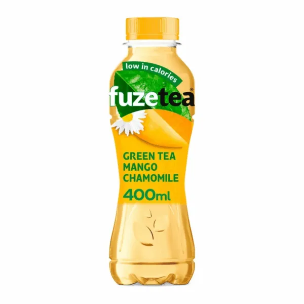 Fuze Tea Green Tea Mango Chamomile PET (12x 40cl) - Afbeelding 2