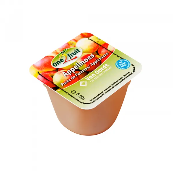 One2Fruit Appelmoescups (120x 100gr)