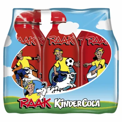 Raak Kindercola Flesje (6x 250ml)