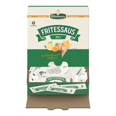 Oliehoorn Fritessaus 35% Sachets (198x 20ml)