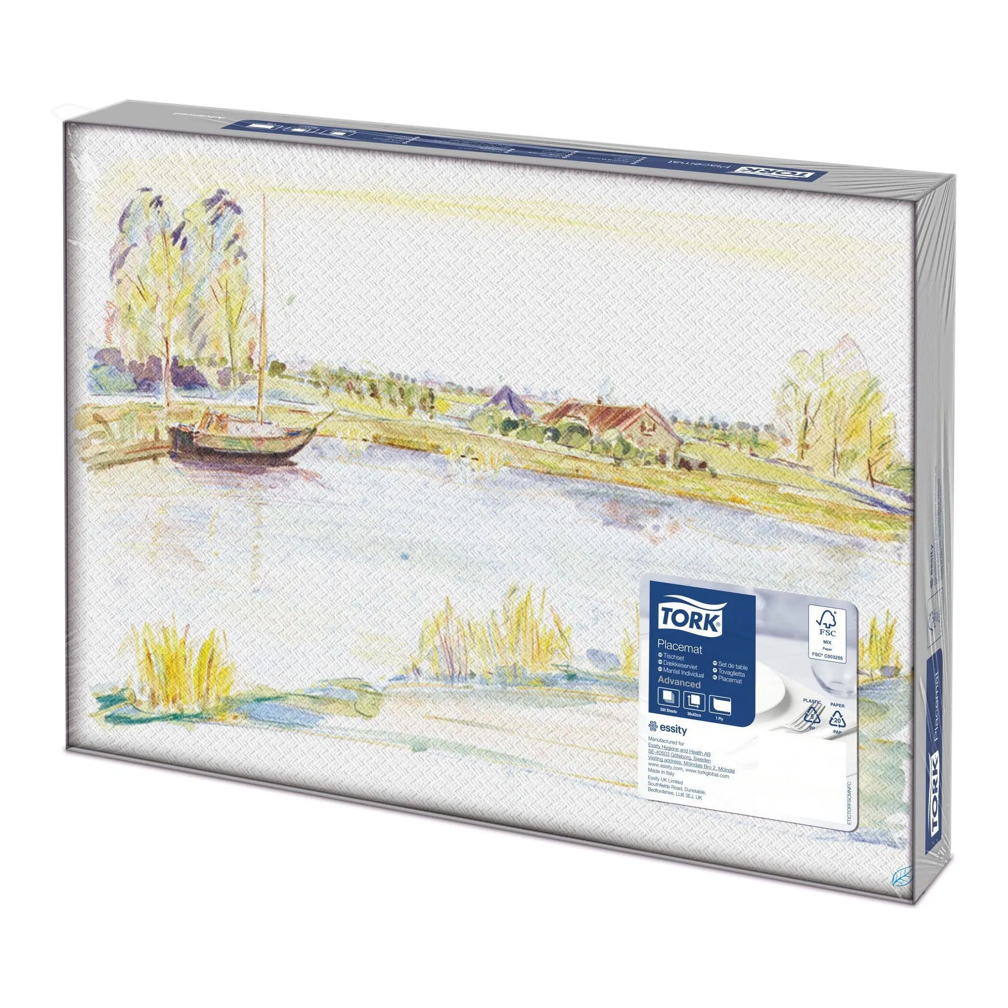 Placemats Aquarel (500 stuks)