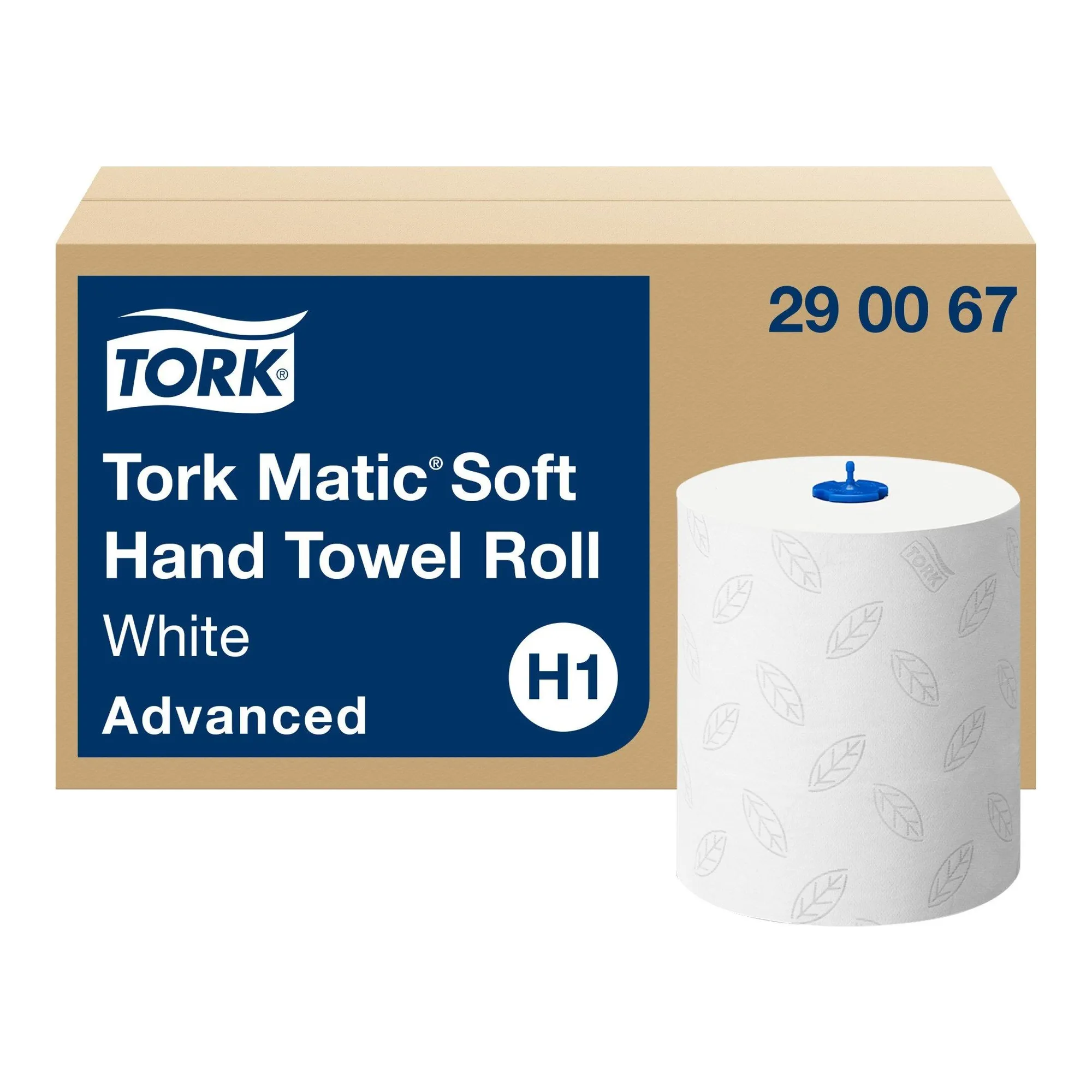 Tork Matic Zachte Handdokerol 2-laags Wit H1 Advanced 290067 (6 stuks)