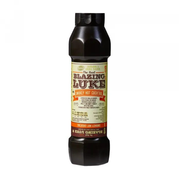 Remia burger & grill sauce blazing luke smokey hot cocktail (800ml)