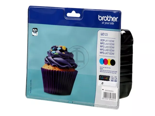 4x600pages cmyk ink blister*